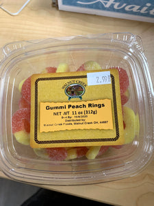 Gummi Peach Rings