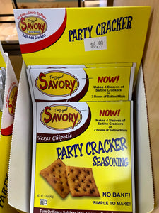 Party Cracker Seasoning Texas Chipotle