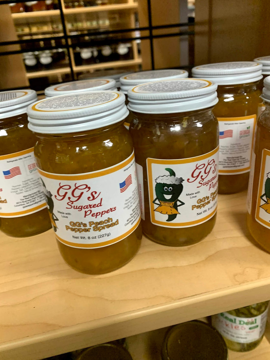 GG's Peach Pepper Spread