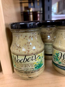 Woebers Reserve Whole Grain Dijun Mustard