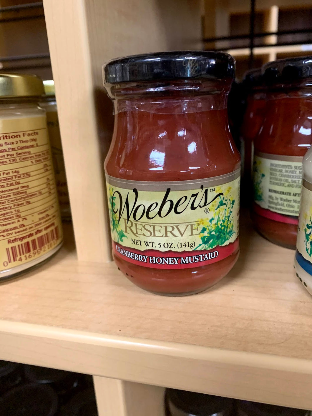 Woebers Reserve Cranberry Honey Mustard