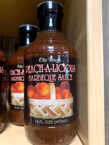 Peach A- Licious Barbecue Sauce