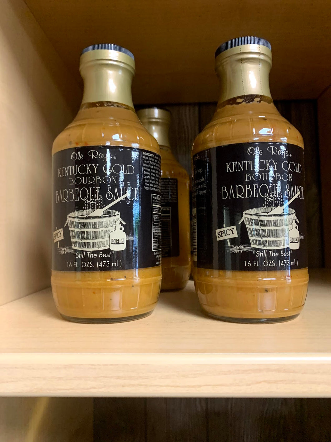 Ole Ray's Kentucky Gold Bourbon Barbecue Sauce